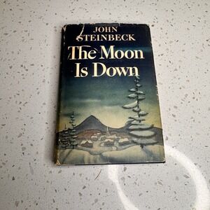 The Moon Is Down John Steinbeck First Edition 1942 Hardcover Book Dust Jacket